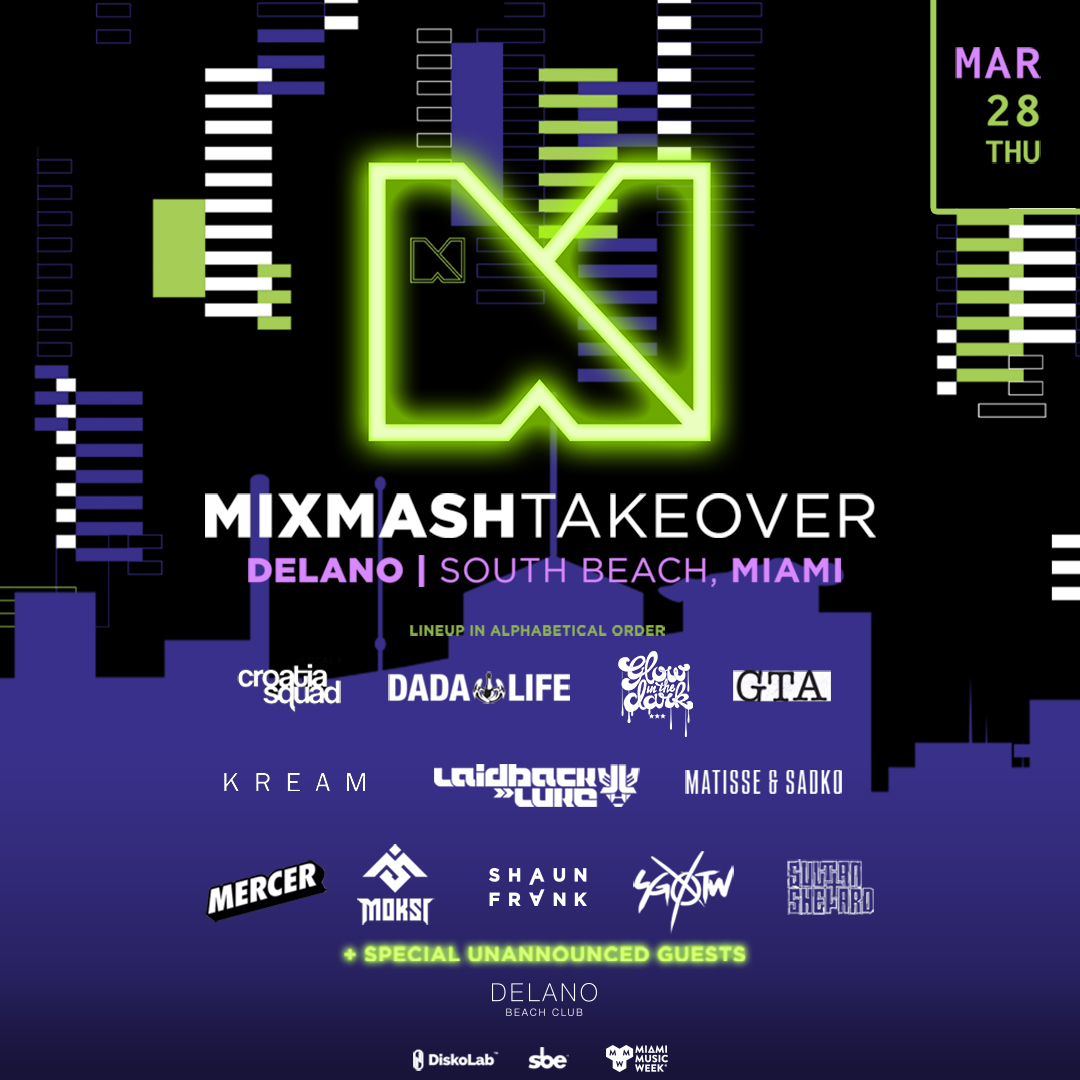 Mixmash Takeover Miami Music Week