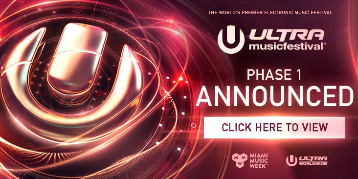 ULTRA MUSIC FESTIVAL'S TWENTIETH ANNIVERSARY - PHASE ONE LINEUP OUT NOW Image ULTRA MUSIC FESTIVAL'S TWENTIETH ANNIVERSARY - PHASE ONE LINEUP OUT NOW Image