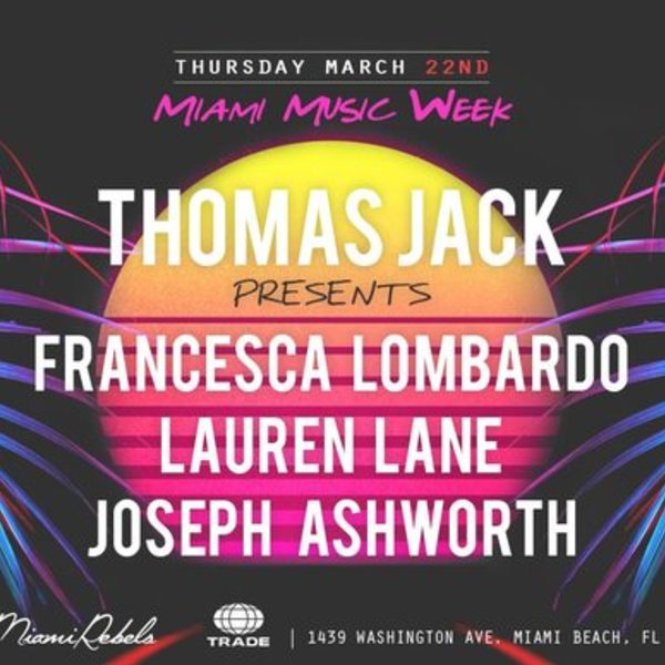 Thomas Jack presents: Francesca Lombardo + Lauren Lane Image Thomas Jack presents: Francesca Lombardo + Lauren Lane Image