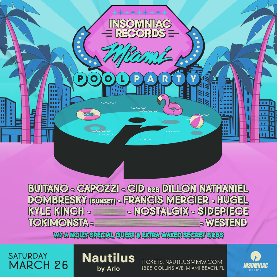 Insomniac Records Pool Party Image