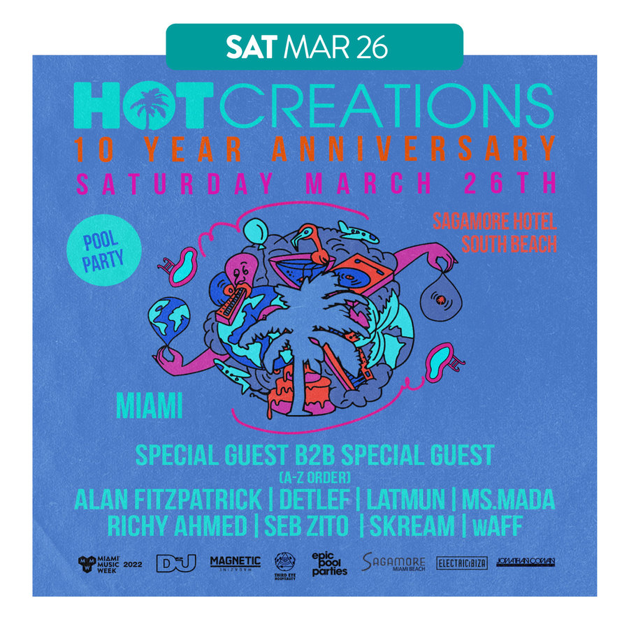 Hot Creations 10 Year Anniversary x Epic Pool Parties Image
