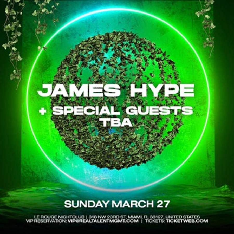 JAMES HYPE and Special Guests Image
