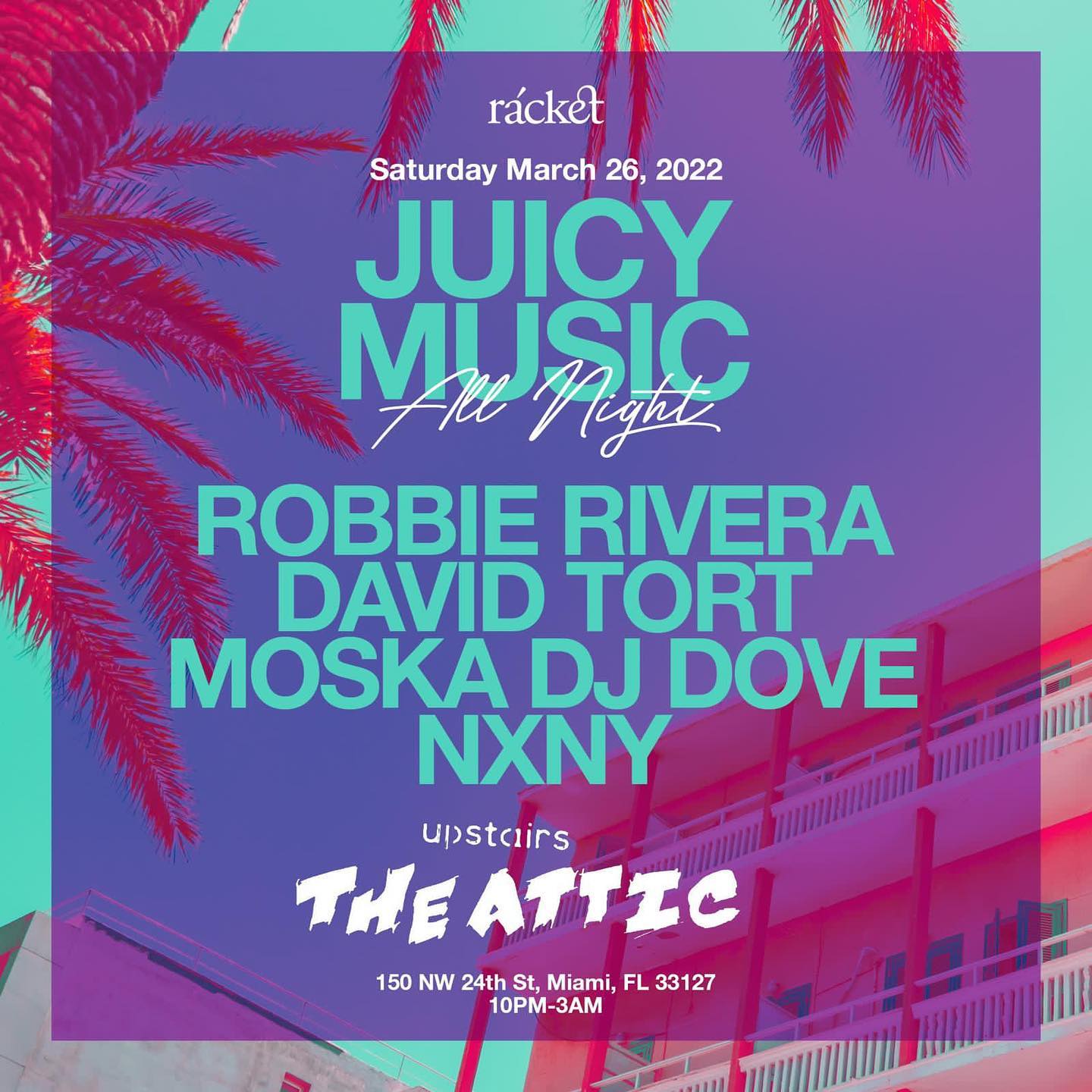 Robbie Rivera presents: Juicy Music - All Night Long Image