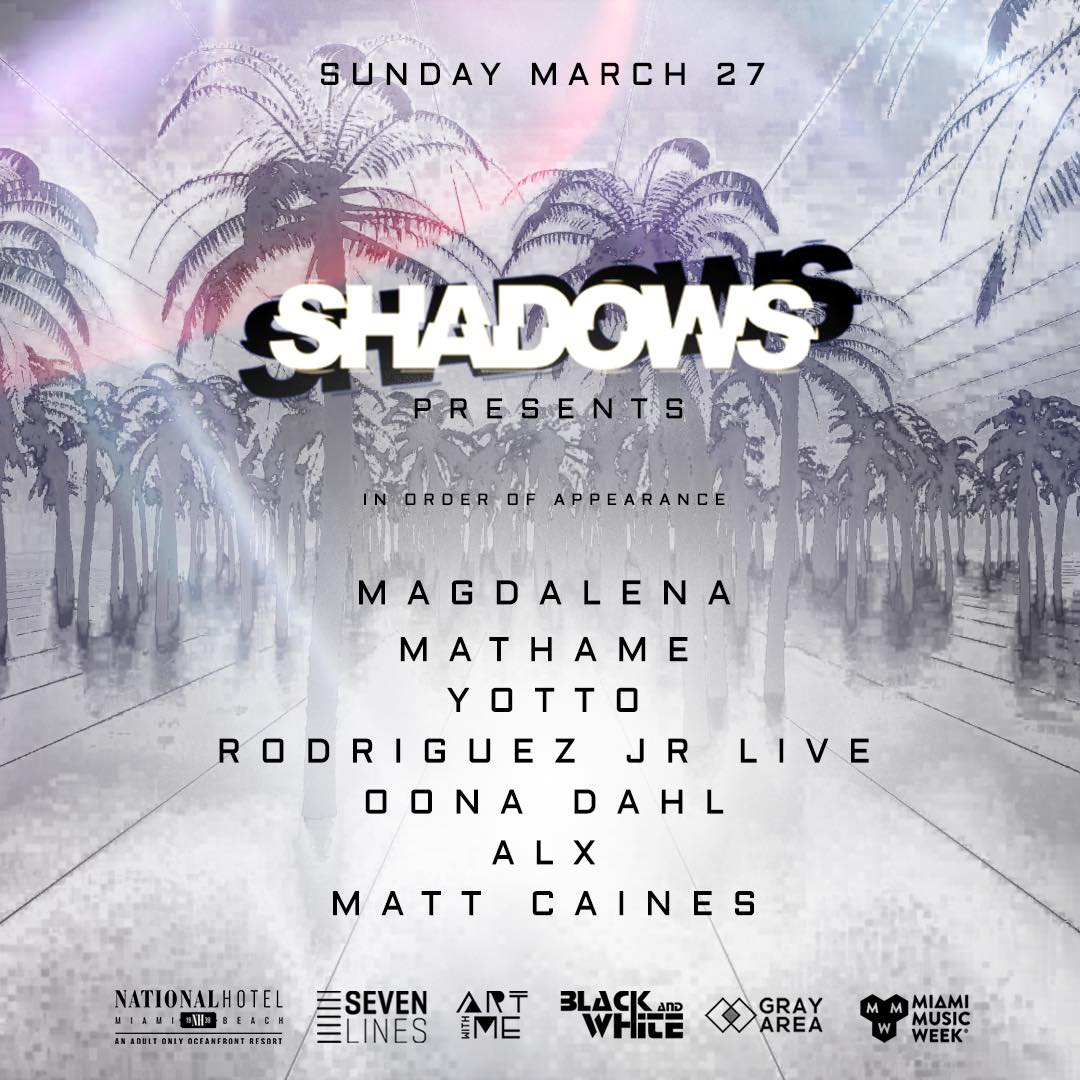 SHADOWS - Miami Music Week Closing Pool Party Image