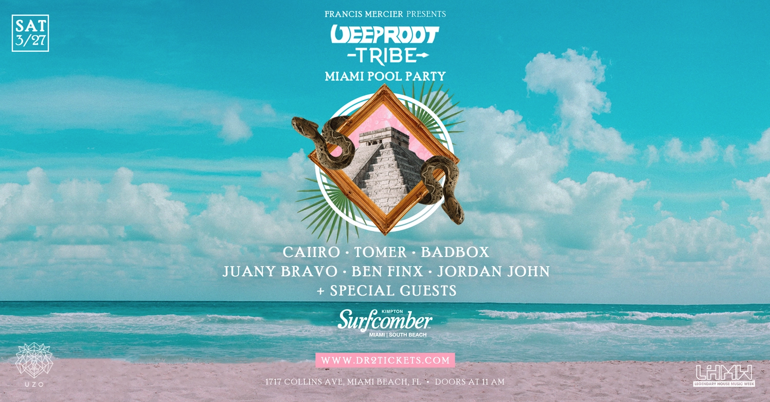 Deep Root Tribe Miami Pool Party Image