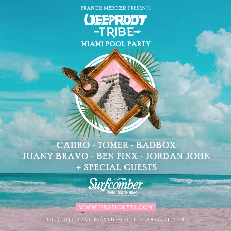 Deep Root Tribe Miami Pool Party Image