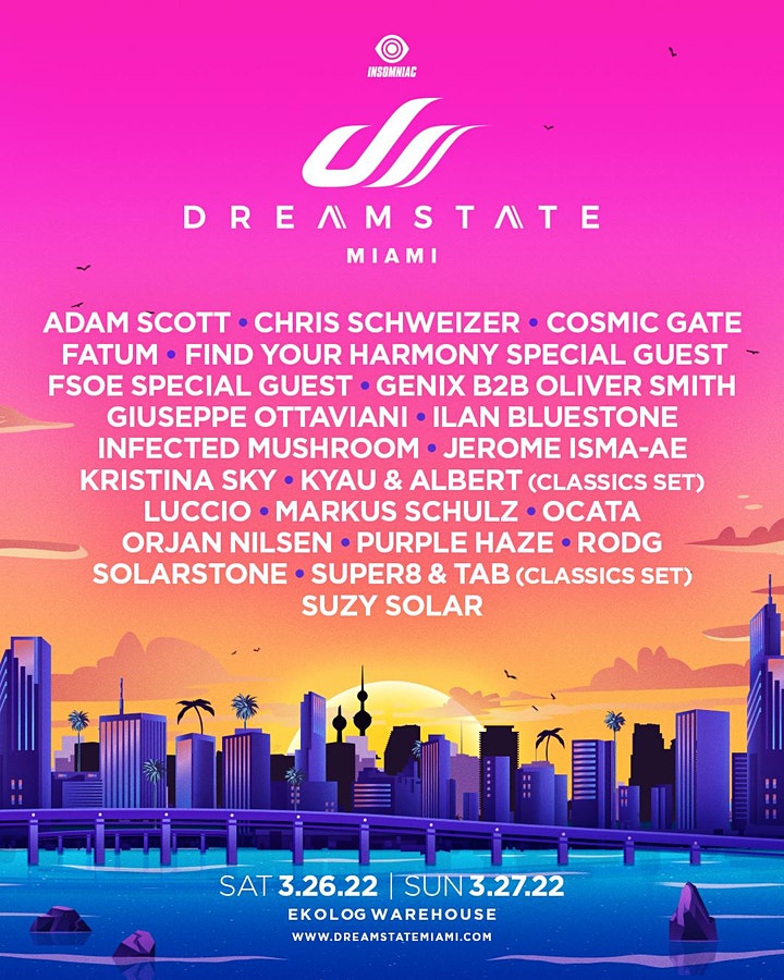 Dreamstate Miami Music Week 