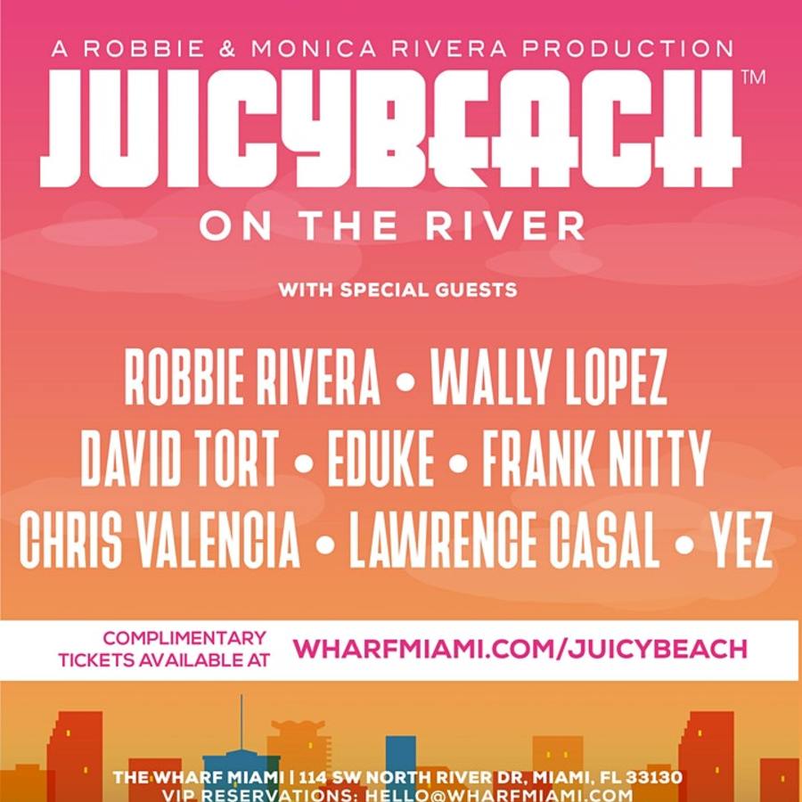 Juicy Beach on the River at The Wharf Miami Image