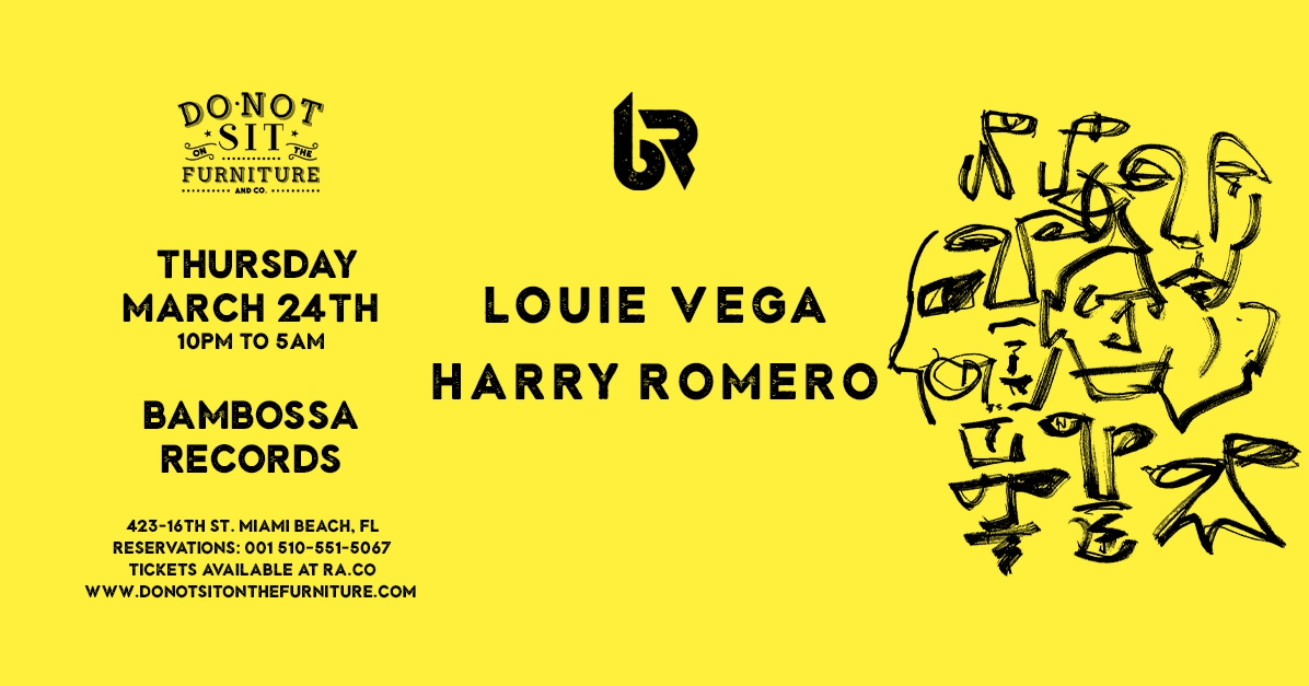 Louie Vega and Harry Romero [Bambossa Records Showcase] Image