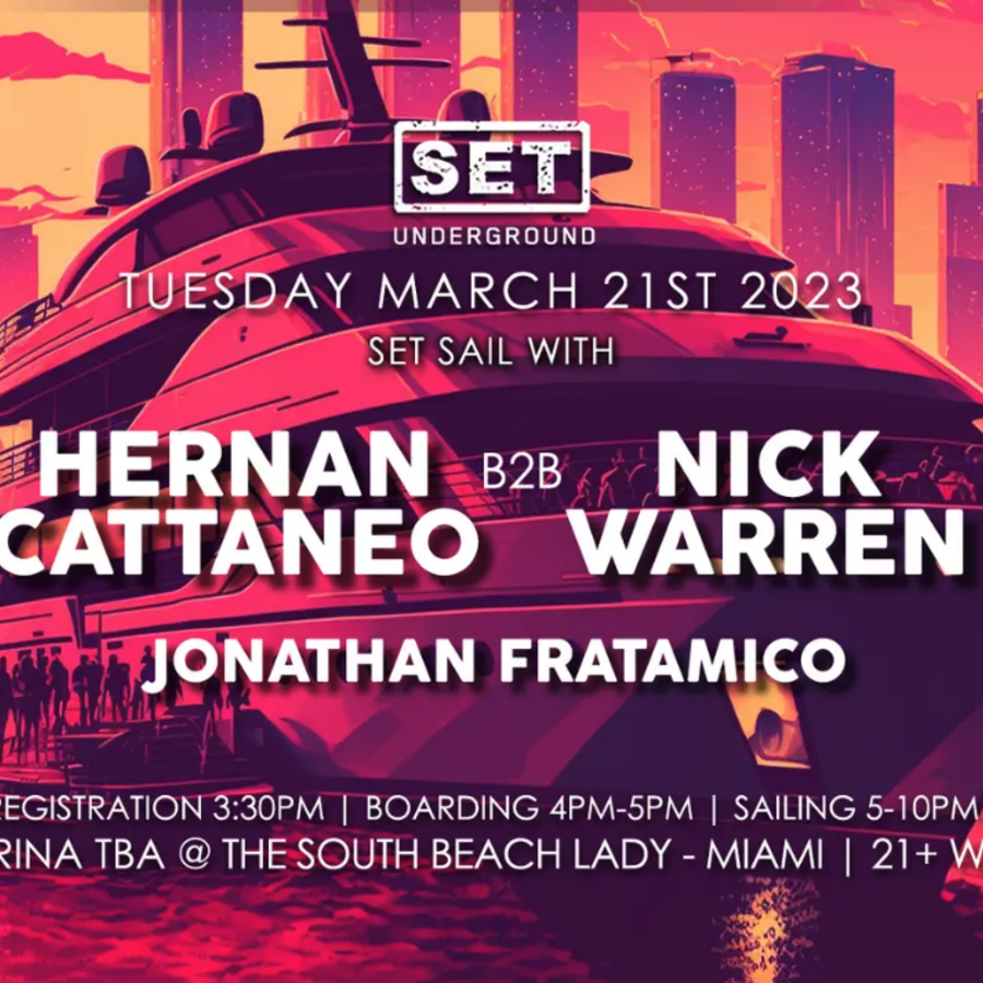 SET's Miami Yatch Experience with Hernan Cattaneo B2B Nick Warren Image
