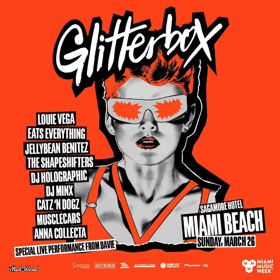 EPIC POOL PARTIES pres GLITTERBOX - DAY 5 - MIAMI MUSIC WEEK - SUN, MAR, 26 Image