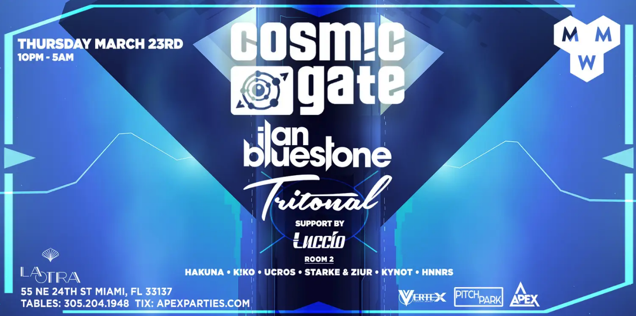 Cosmic Gate Miami Music Week Image