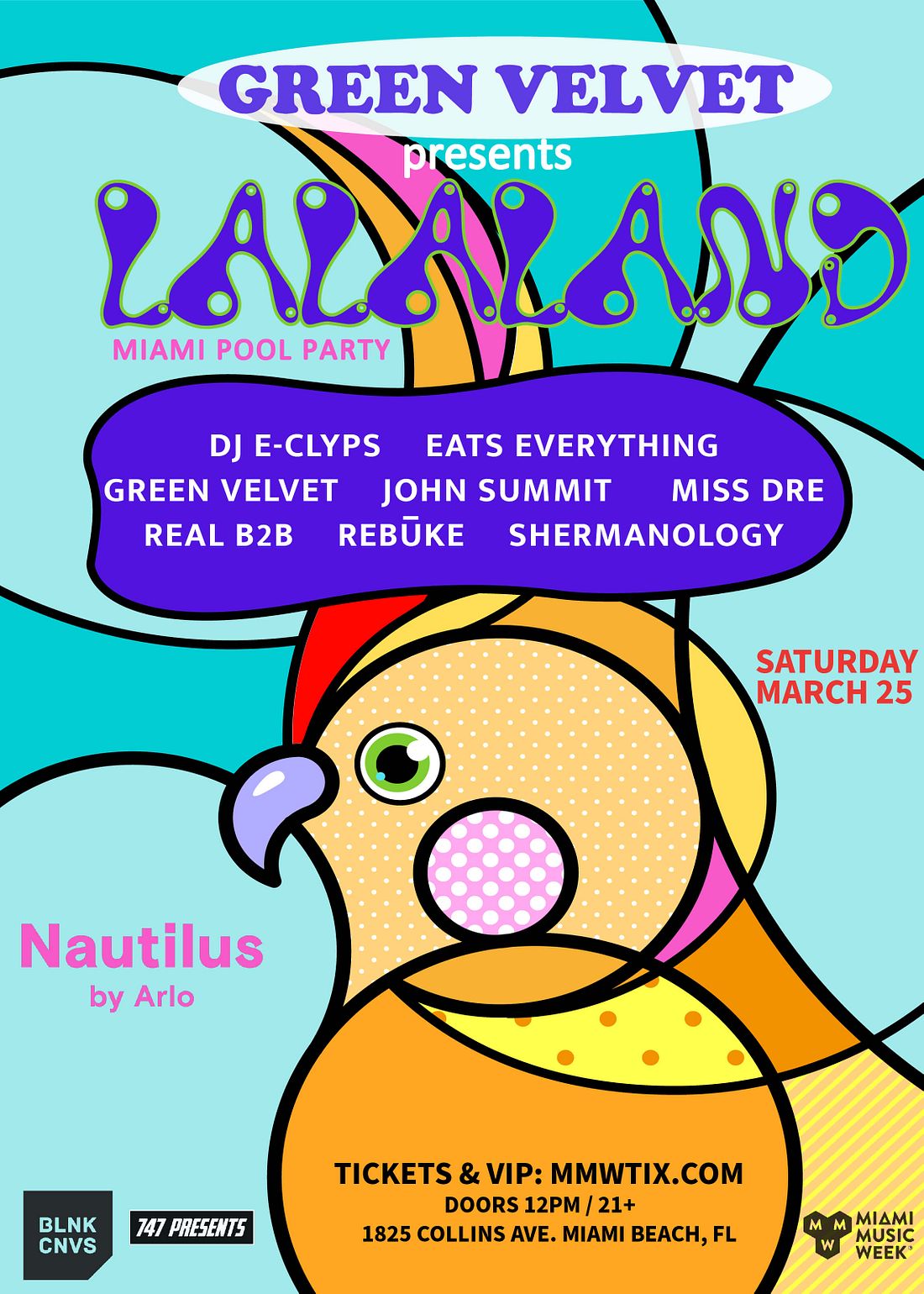 Green Velvet presents LaLaLand Pool Party Image