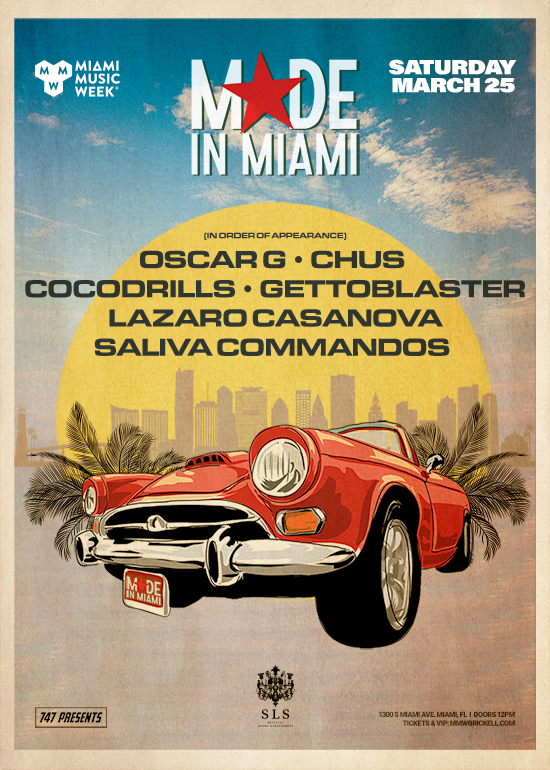 Oscar G "Made in Miami" Pool Party Image