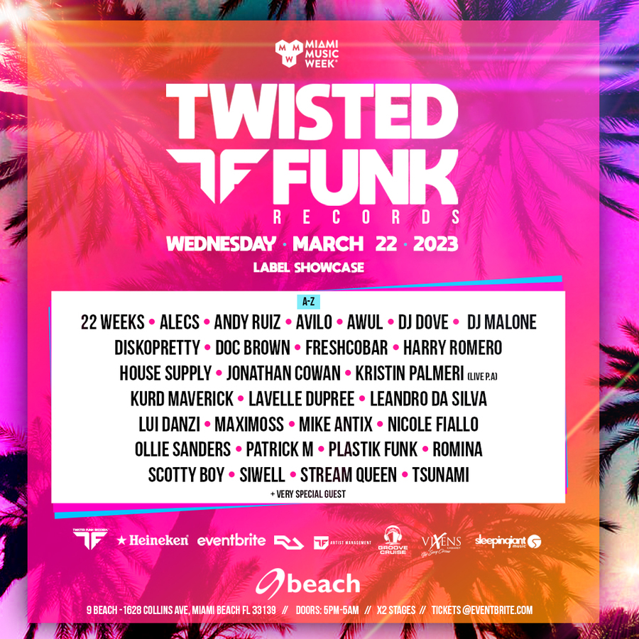 Twisted Funk | Miami Music Week Label Showcase Image