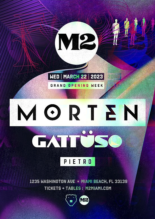 M2 Presents: MORTEN + Gattüso Image