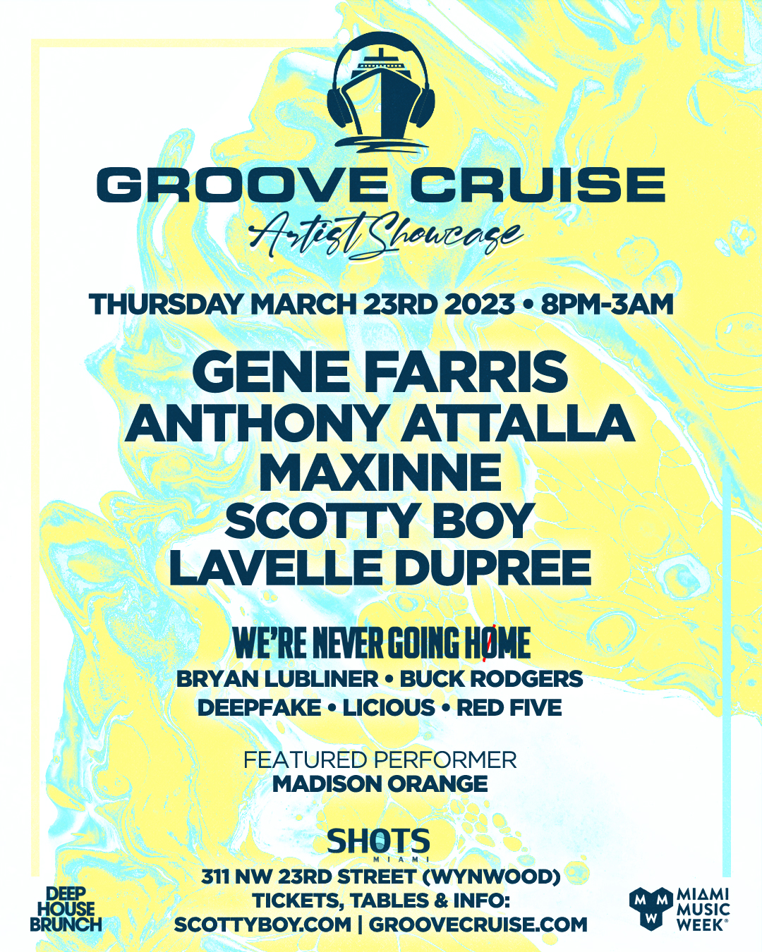 Groove Cruise: Miami Music Week [Artist Showcase] Image