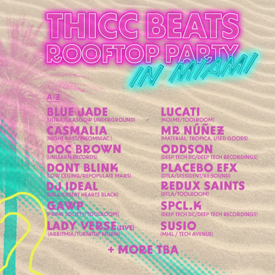 DTLA x New Life Sounds x HOT presents: 'Thicc Beats Rooftop Party' Image