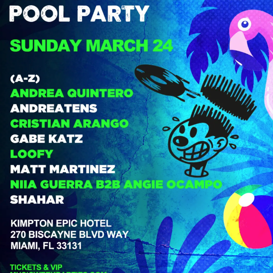 Epic Hotel Pool | Miami Music Week