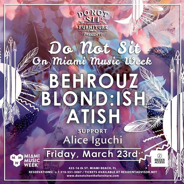 Do Not Sit with Blond:ish, Behrouz and Atish Image Do Not Sit with Blond:ish, Behrouz and Atish Image