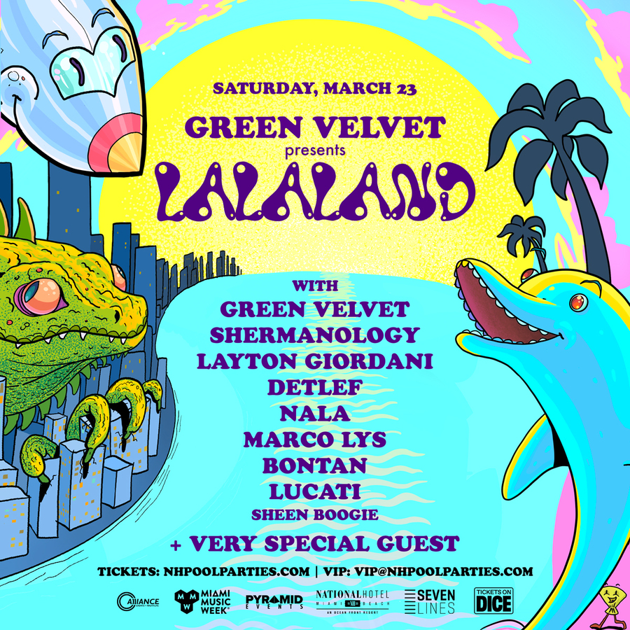 Green Velvet presents La La Land - Miami Music Week Pool Party Image