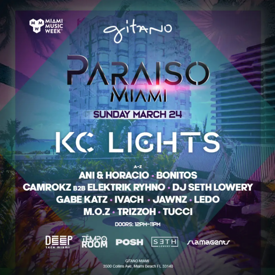 Paraiso Miami featuring KC Lights Image