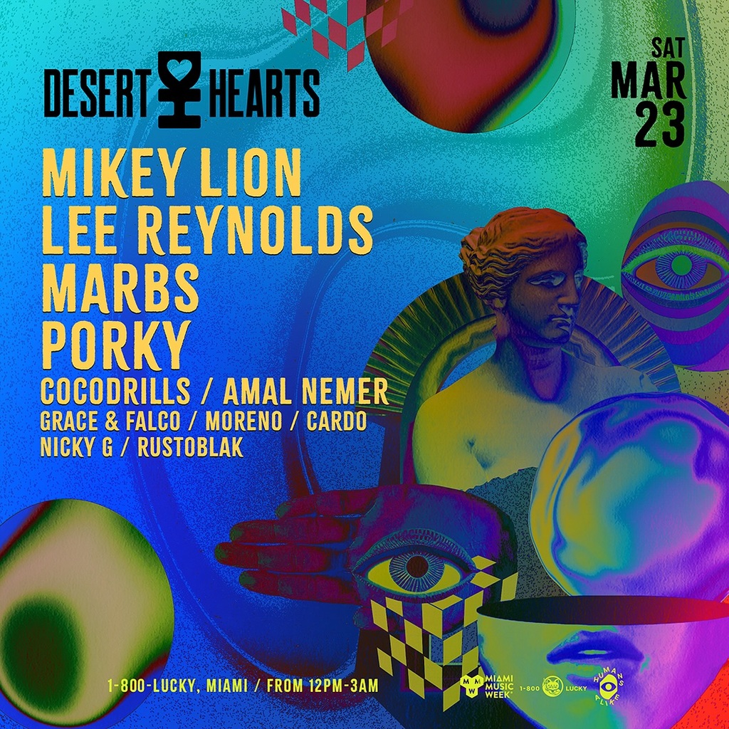 Desert Hearts Showcase (Miami Music Week 2024) Image