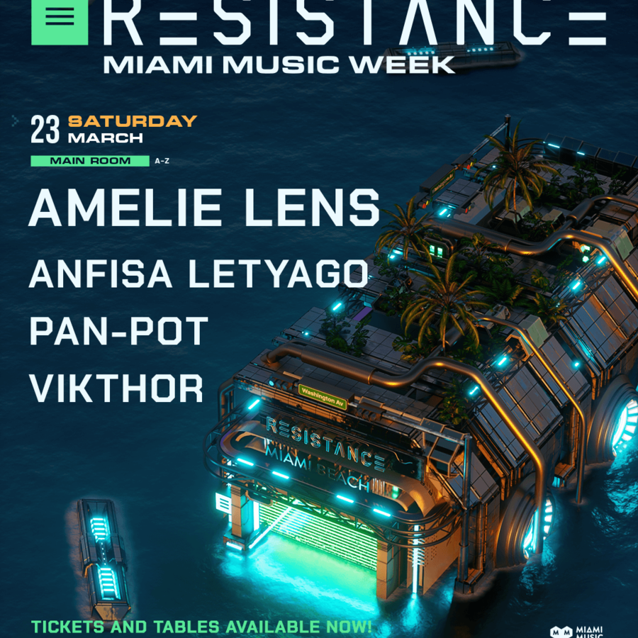 RESISTANCE Miami - Amelie Lens, Anfisa Letyago, Pan-Pot, Vikthor Image