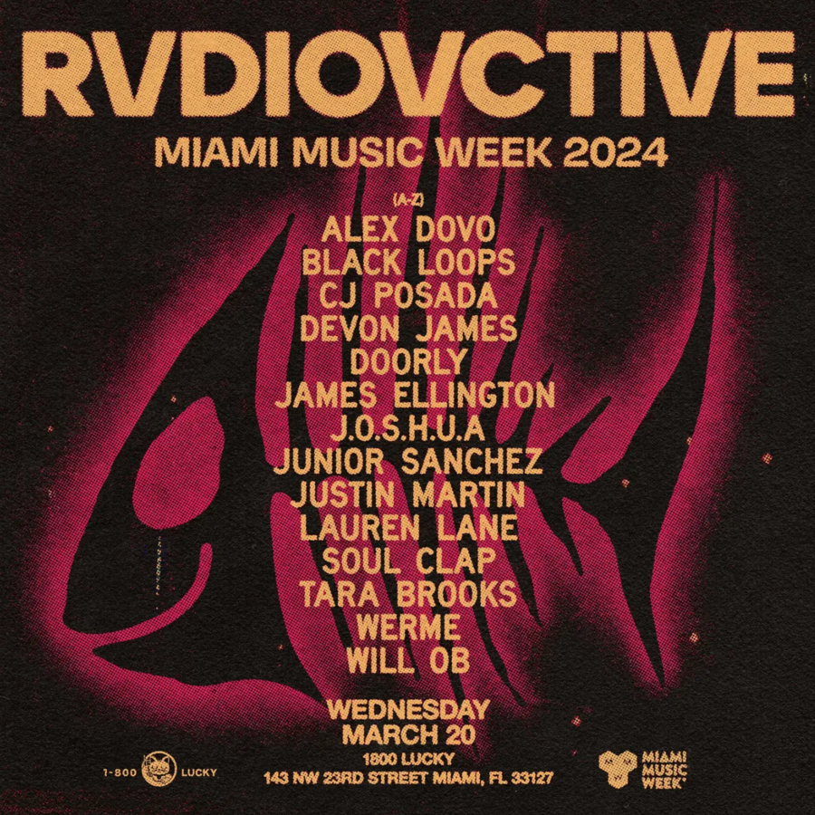 Rvdiovctive Miami Music Week 2024 Image