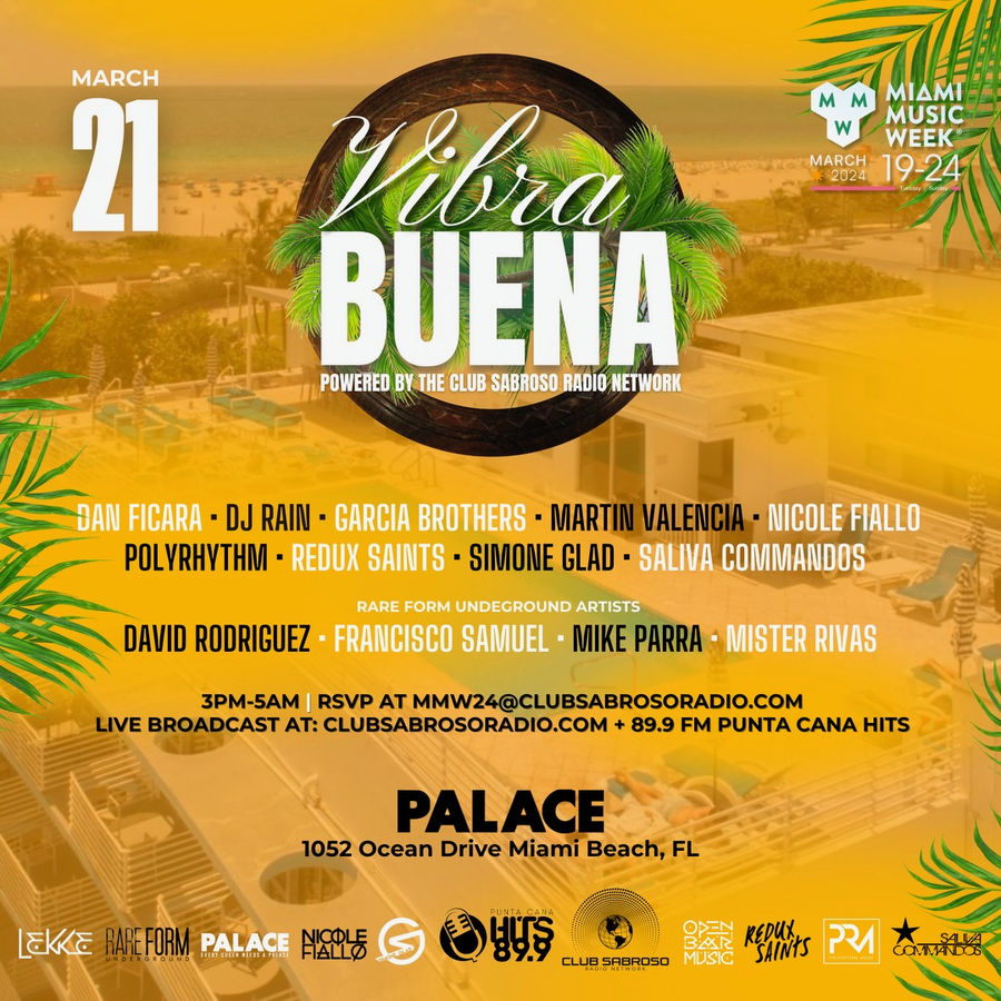 Club Sabroso Radio Presents: “Vibra Buena” Image