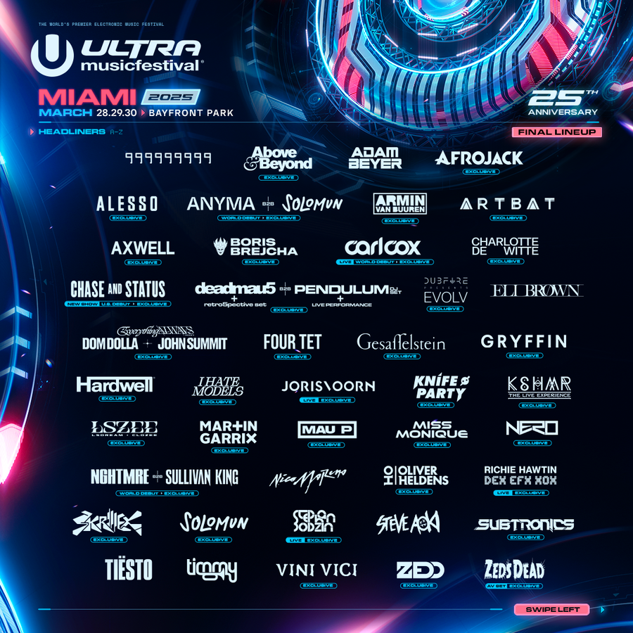 Ultra Music Festival 2025 - Day 1 Image