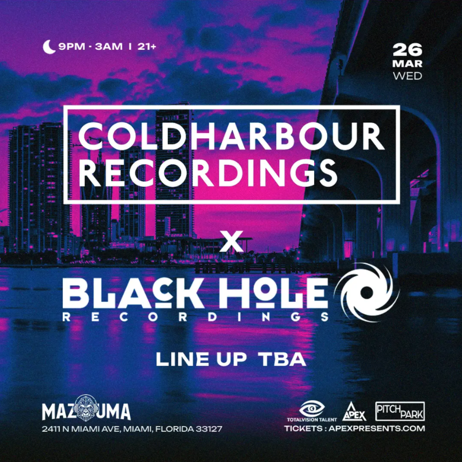 COLDHARBOUR x BLACK HOLE RECORDINGS (MMW 2025) Image