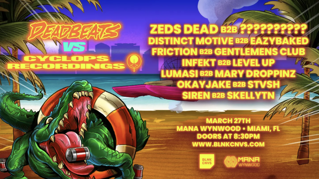 DEADBEATS vs CYCLOPS RECORDINGS MMW Image