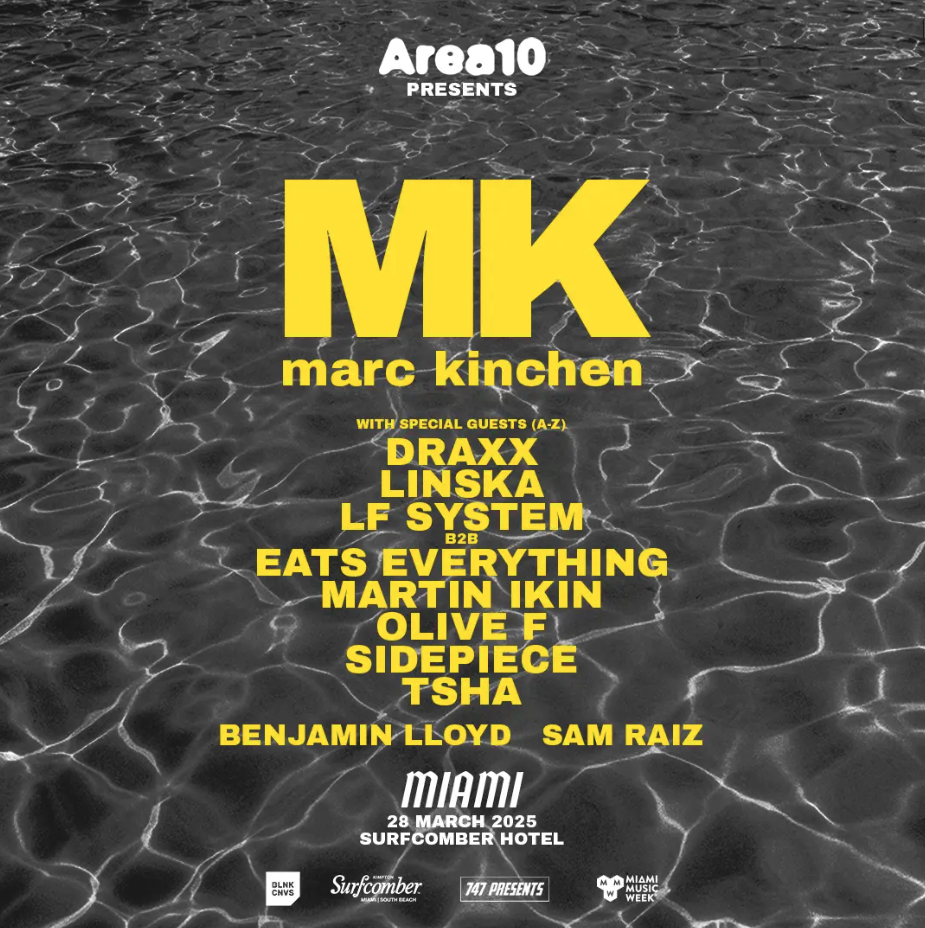 BLNK CNVS x 747 presents MK presents Area10 Pool Party Image