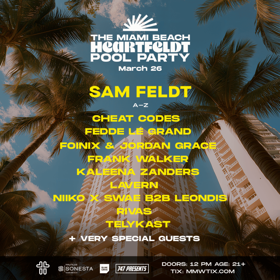 BLNK CNVS x 747 presents Heartfeldt Pool Party Image