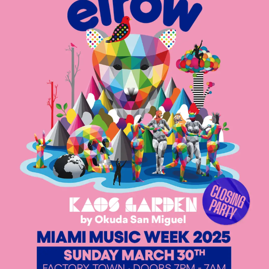 elrow Miami Music Week Closing 2025: Kaos Garden Image