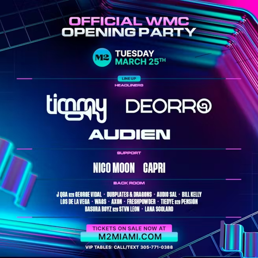 WMC Opening Party | Timmy Trumpet, Deorro, Audien Image