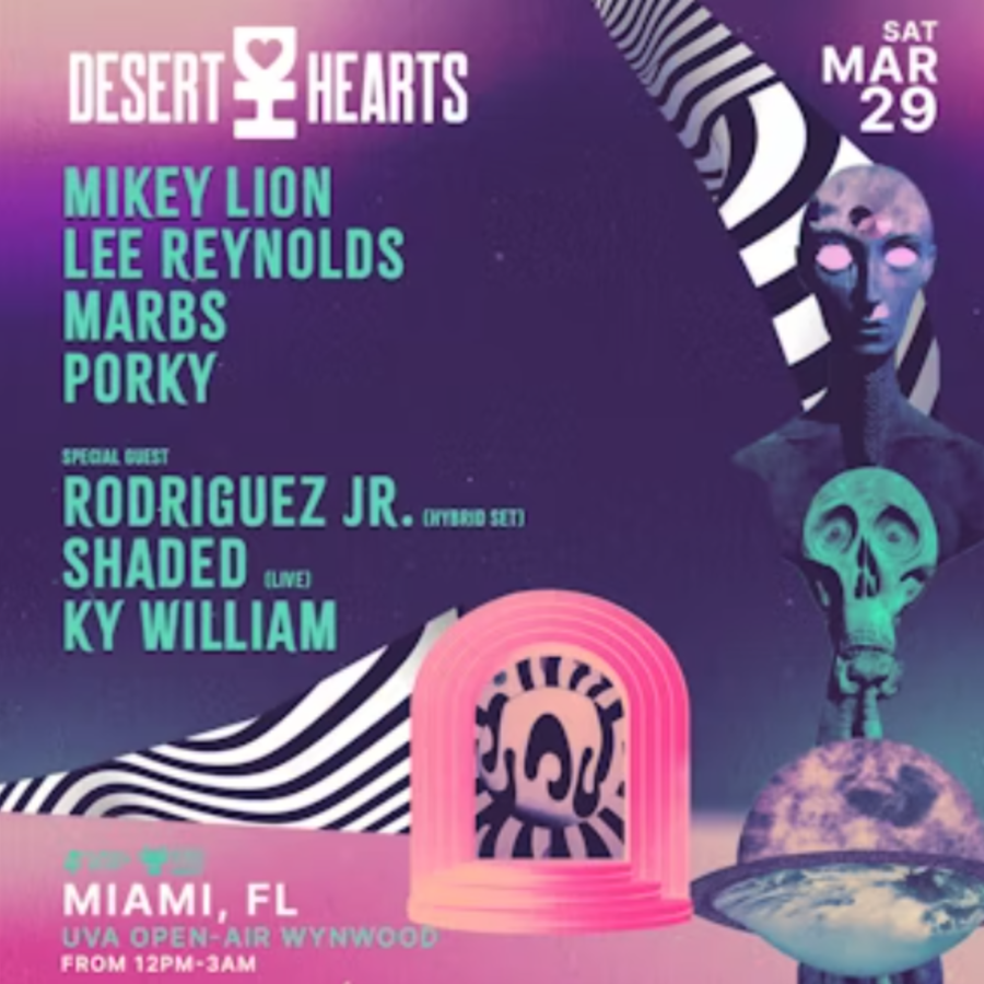 Desert Hearts Showcase (Miami Music Week 2025) Image