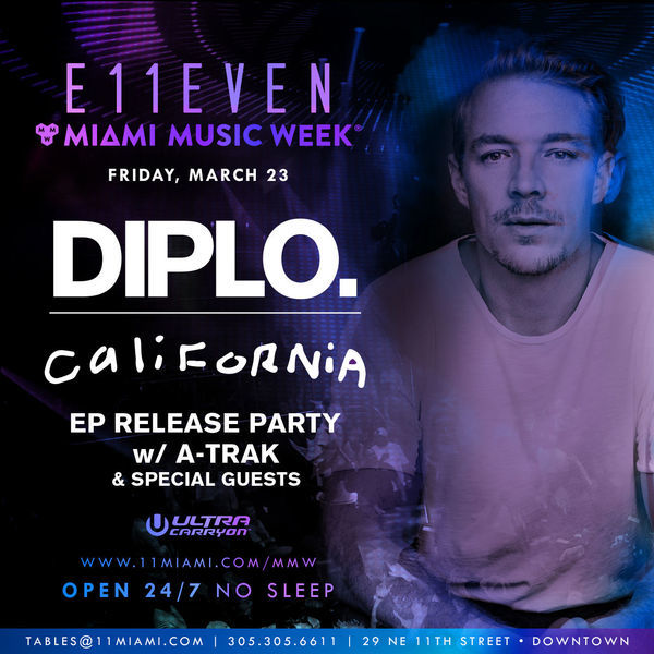 Diplo + A-Trak at E11EVEN Image Diplo + A-Trak at E11EVEN Image