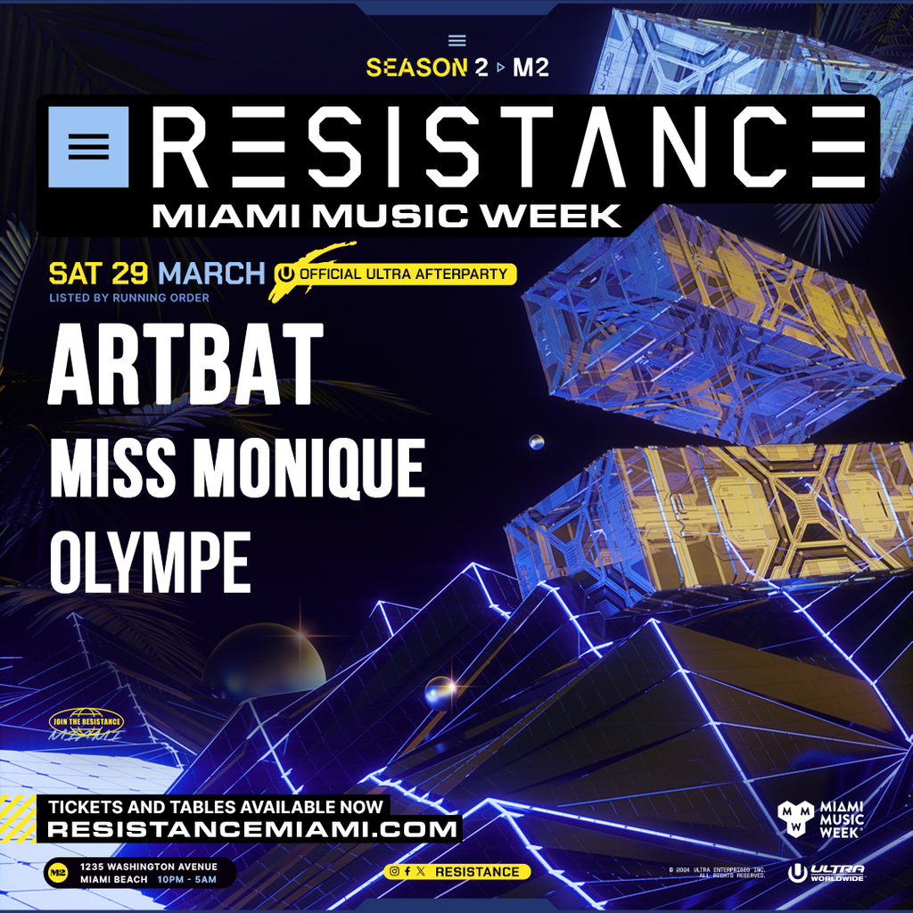 Artbat - RESISTANCE Miami Music Week Image