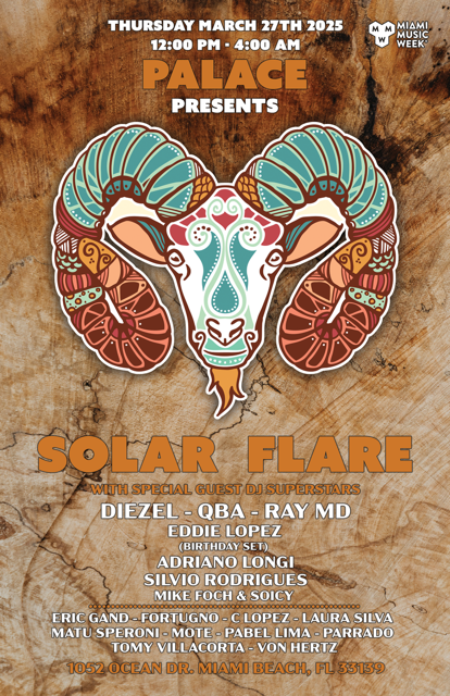 Palace Presents Solar Flare Image