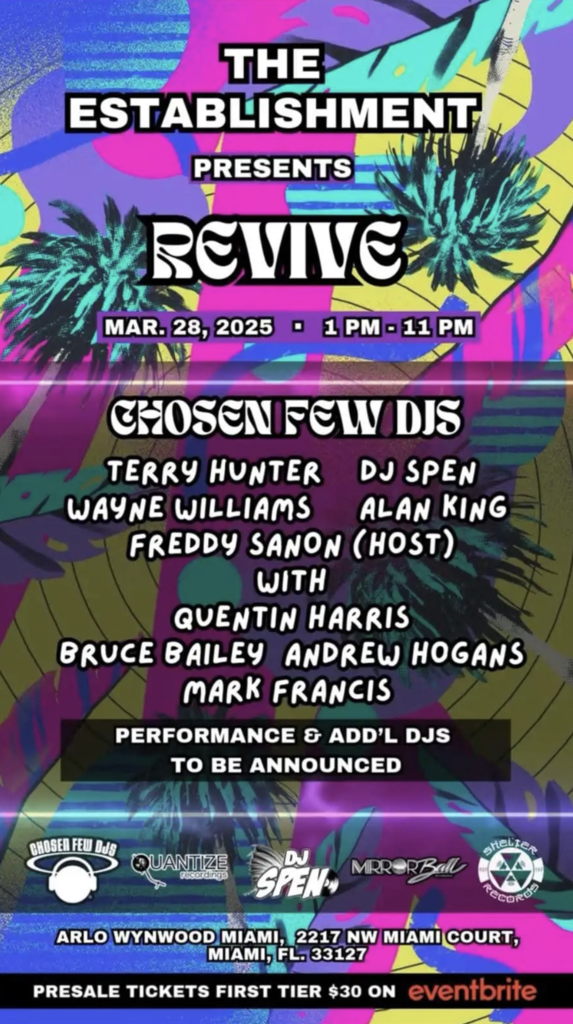 The Establishment presents Revive Winter Music Conference Image