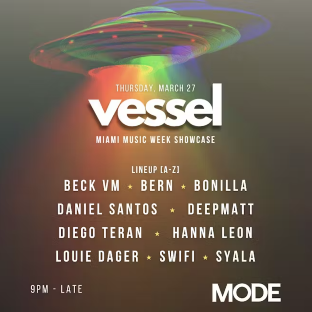 VESSEL | Miami Music Week Showcase Image