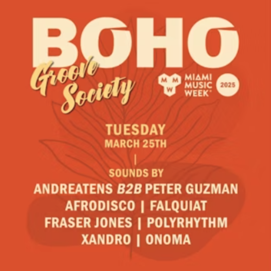 Boho x Groove Society: Miami Music Week Kickoff Image