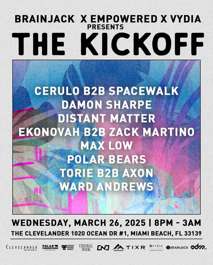 BRAINJACK X EMPOWERED X VYDIA Present - The Kickoff Image