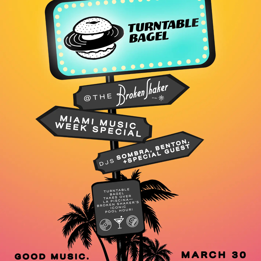 Turntable Bagel: Miami Music Week Special Image