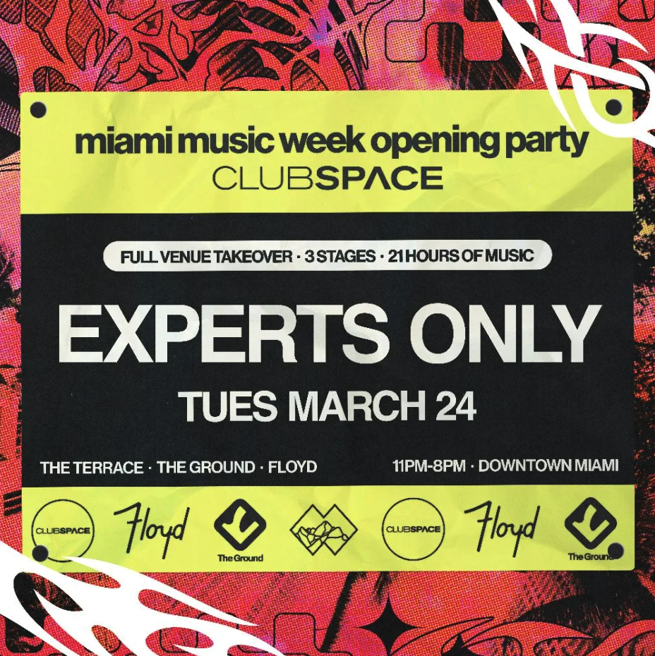 Experts Only: Miami Music Week 2026 Image