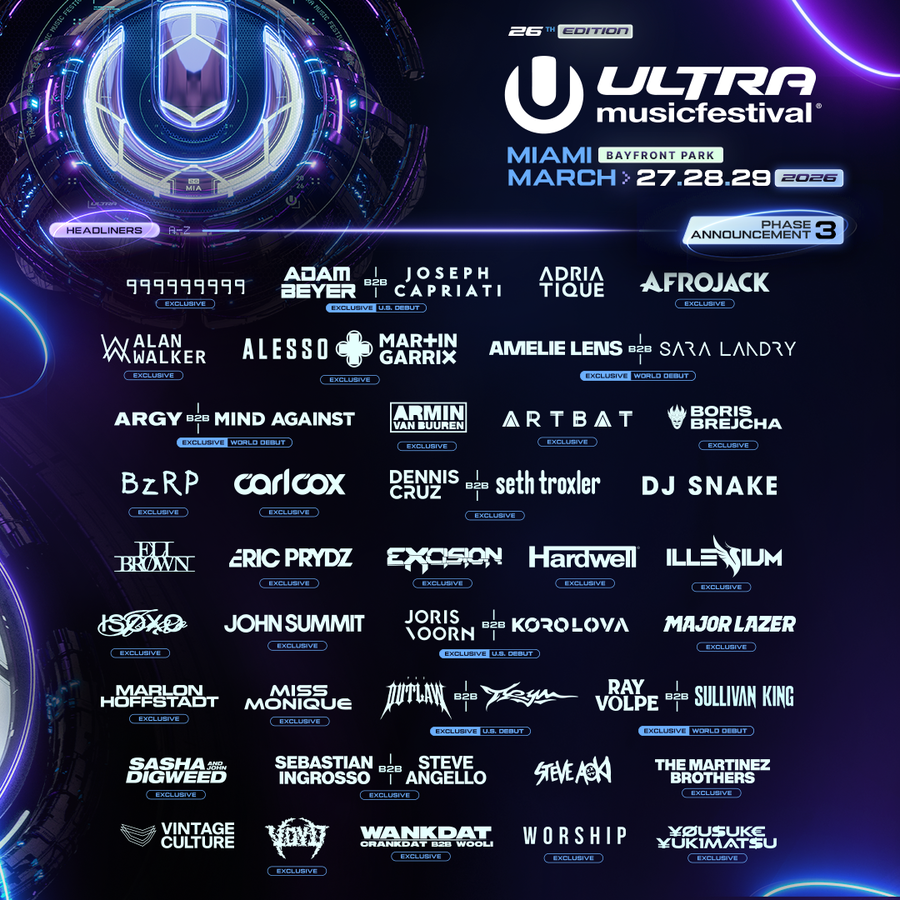 Ultra Music Festival 2026 (Day 3) Image