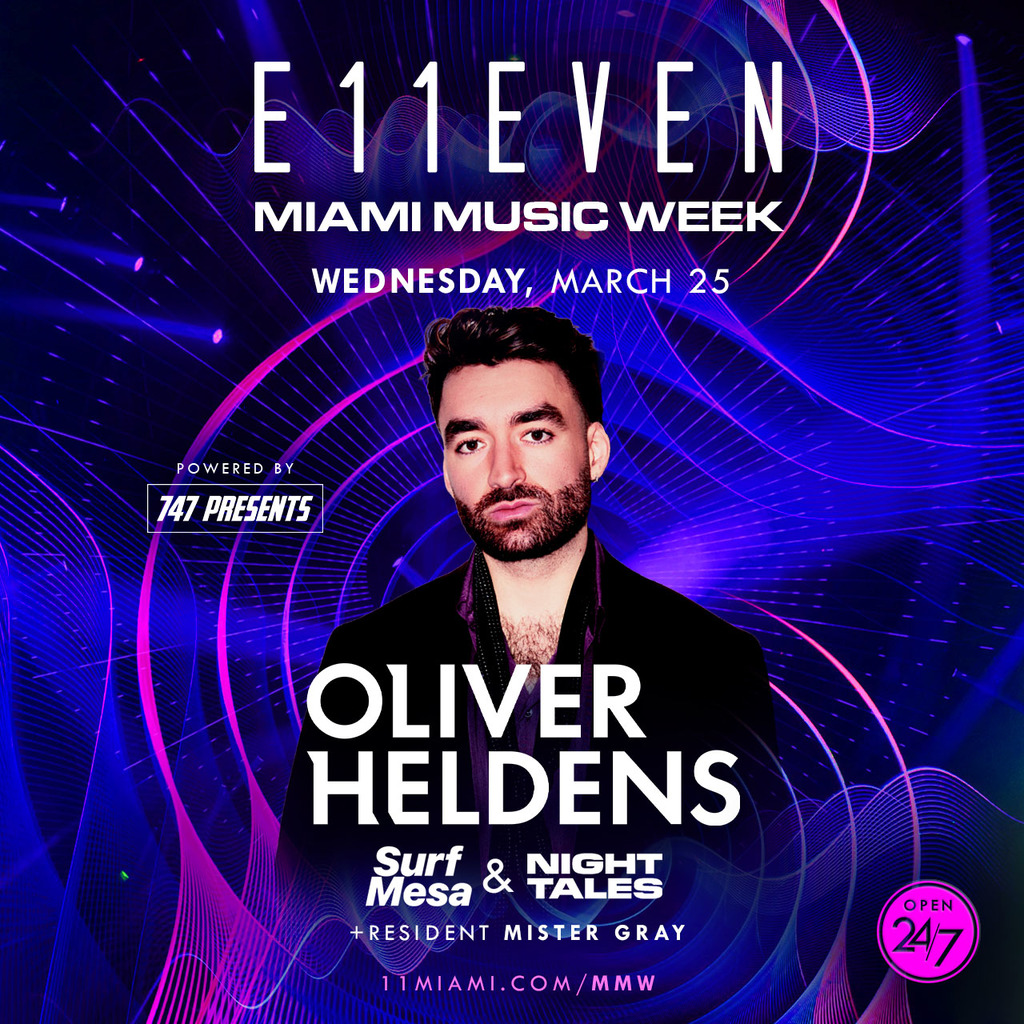 MIAMI MUSIC WEEK AT E11EVEN: OLIVER HELDENS Image