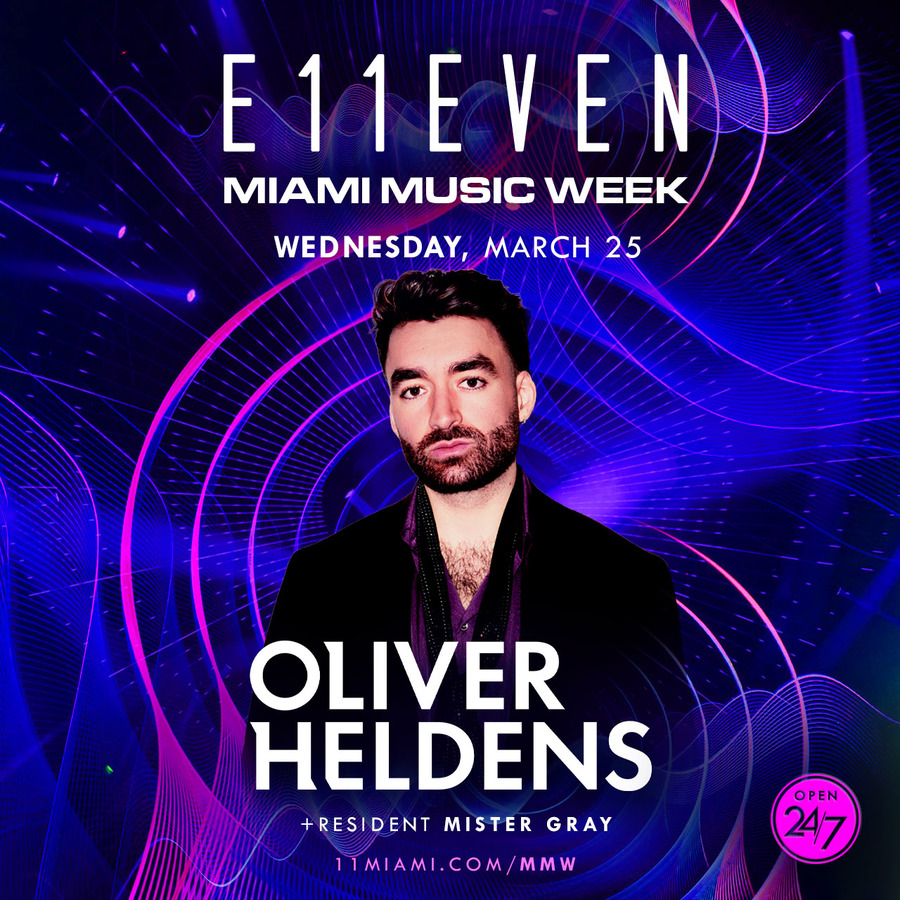 MIAMI MUSIC WEEK AT E11EVEN: OLIVER HELDENS Image